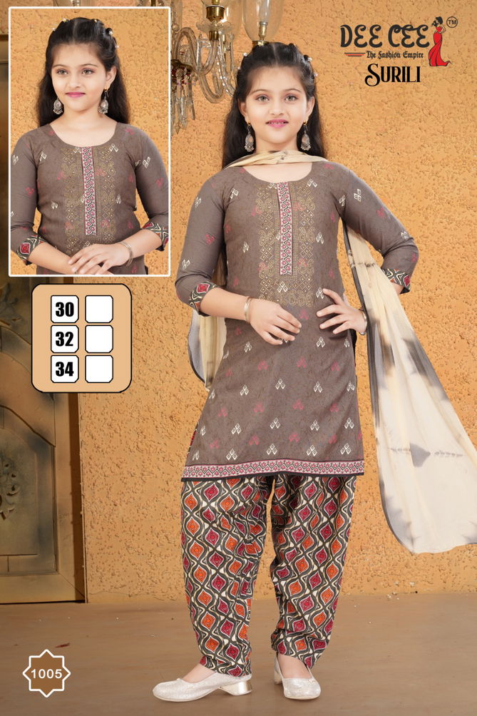 Surili By Deecee Rayon Printed Kurti Bottom With Dupatta Girls Wear Wholesale Price In Surat
